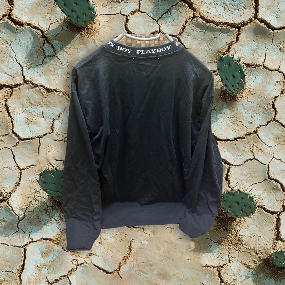Playboy Black Men's Sweater - Picture 5 of 10